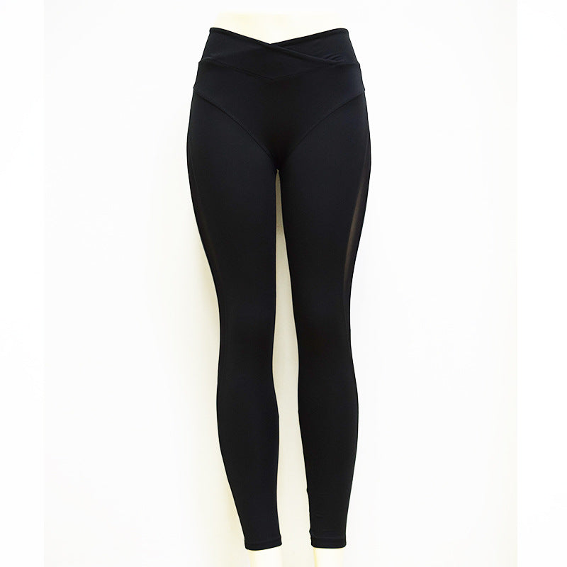 Elastic Sport Yoga High Waist Pants Leggings