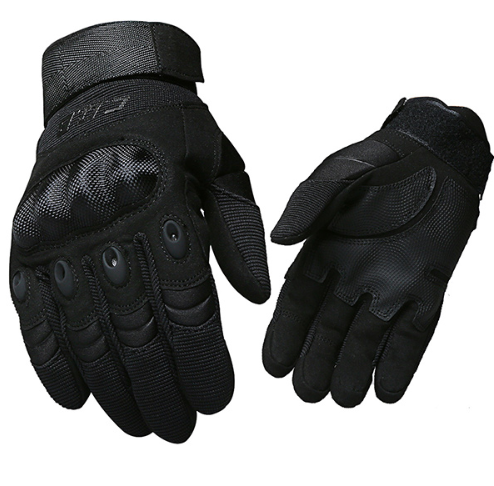 Gym Fitness Riding Half Finger Rubber Knuckle Protective Gear Male Tactical Gloves