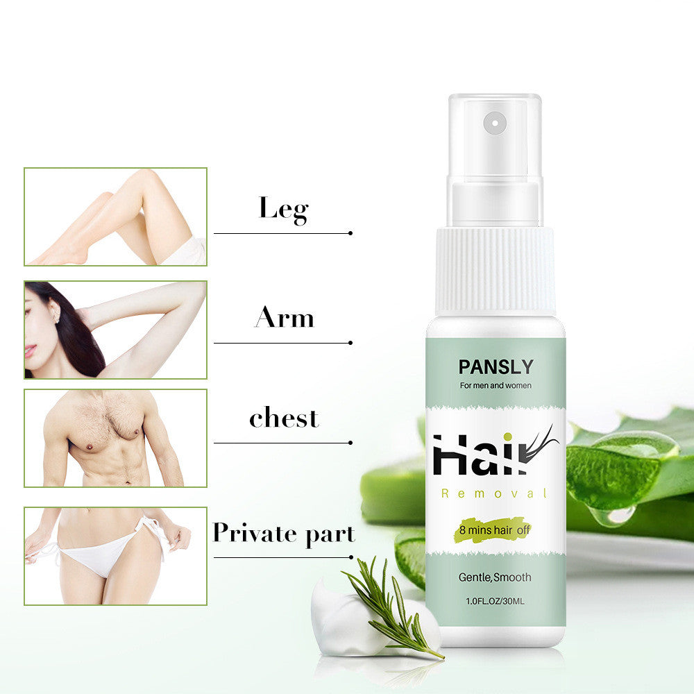 PANSLY Hair removal spray Armpit Leg Hair 30ml