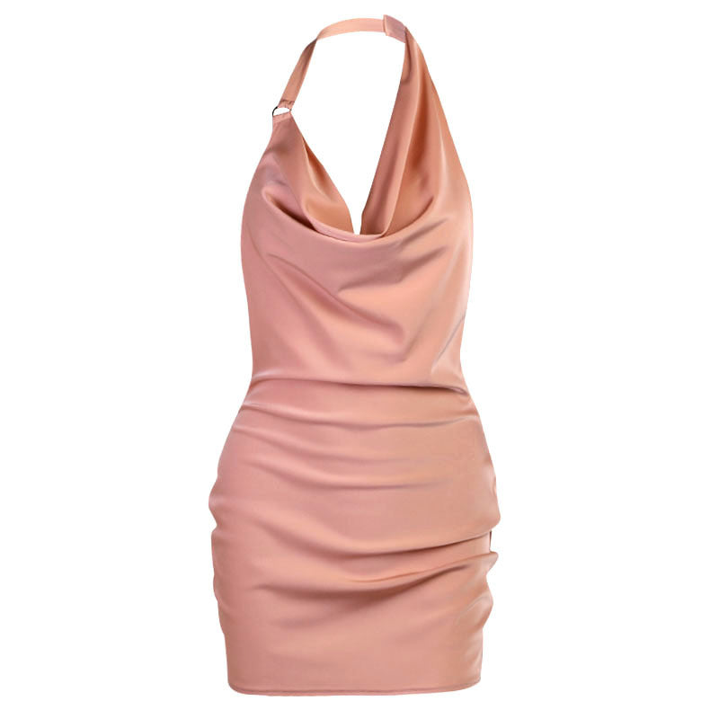 Party Dress V Neck Backless