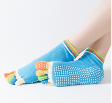 Yoga five finger socks pure cotton