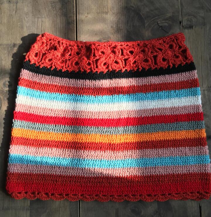 Sexy Crochet Skirt