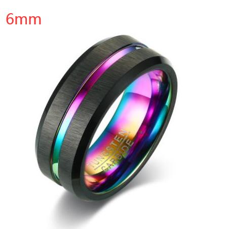 Black Brushed Ring