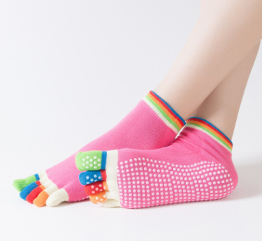 Yoga five finger socks pure cotton