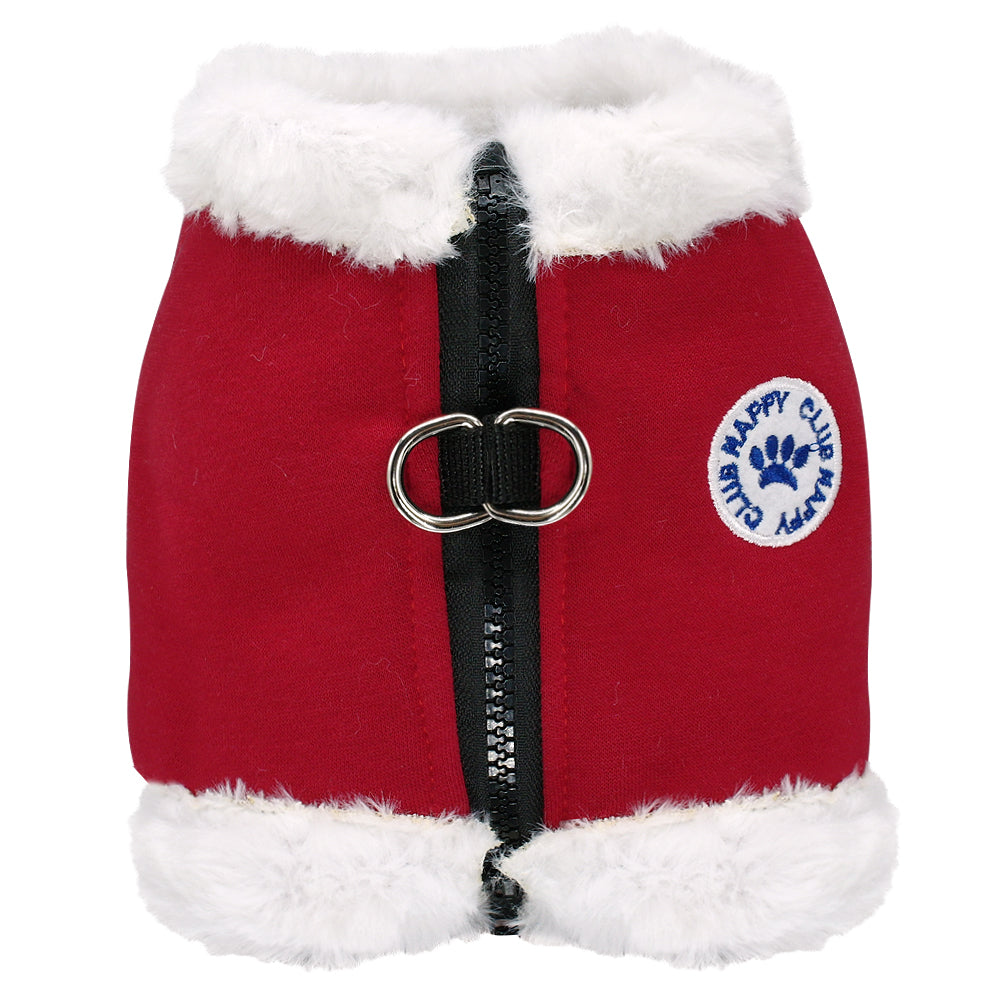 New dog winter plus cashmere chest strap