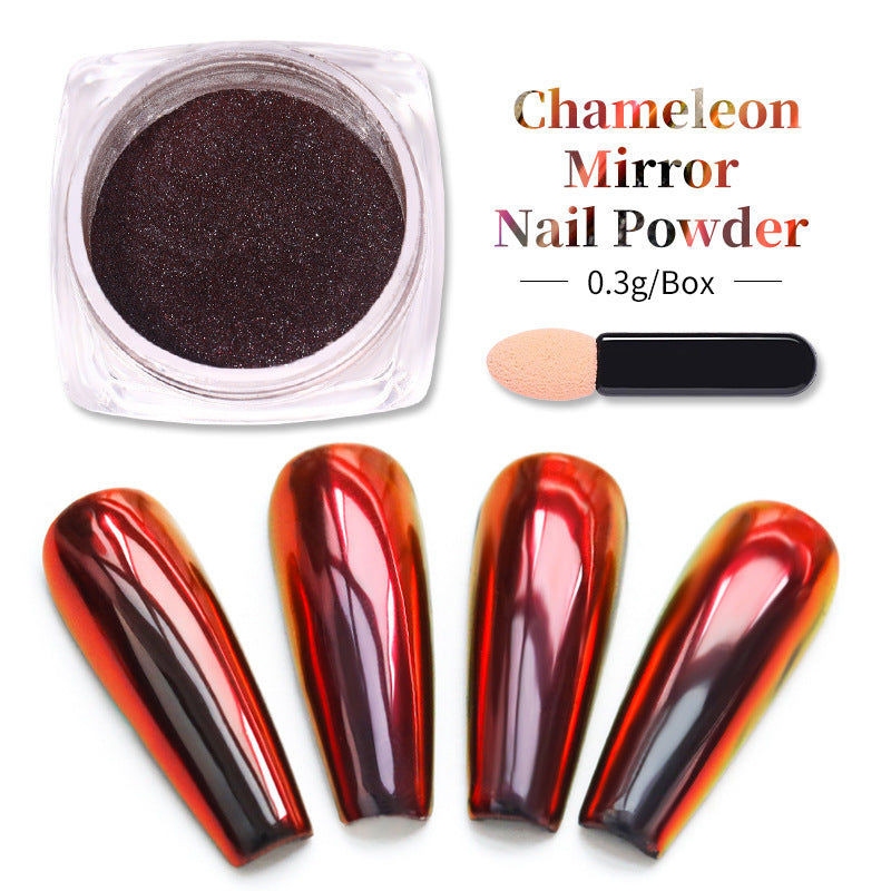 Laser Chameleon Powder Mirror Nail Powder