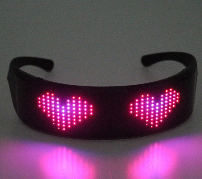 LED party glasses