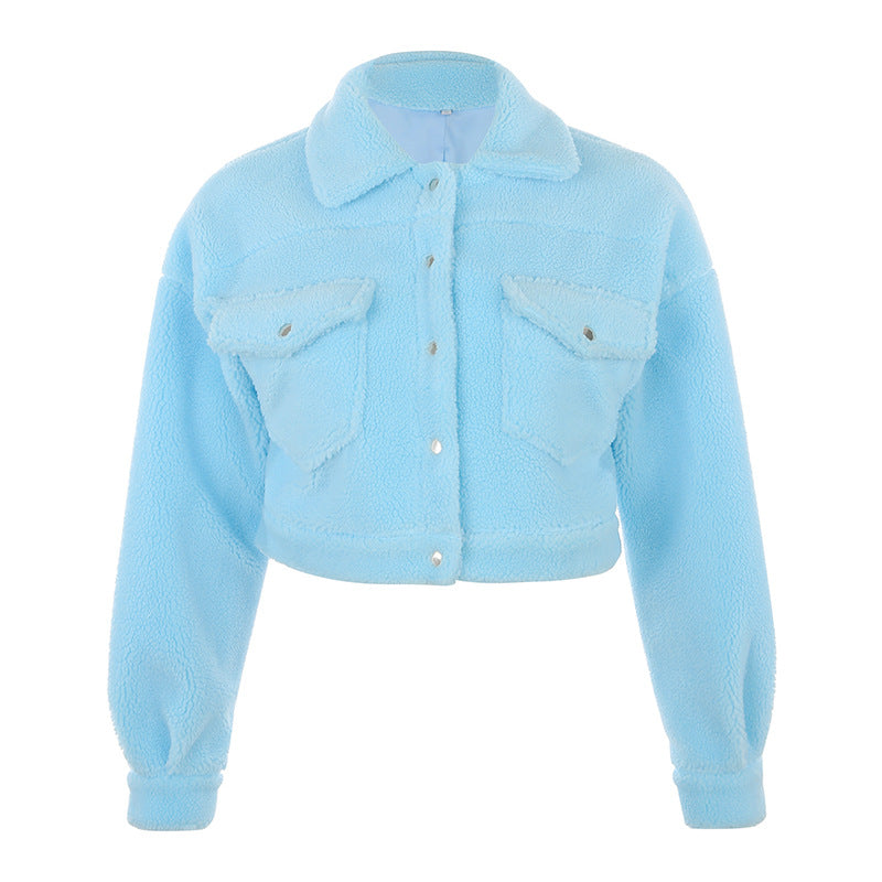 Women's plush jacket