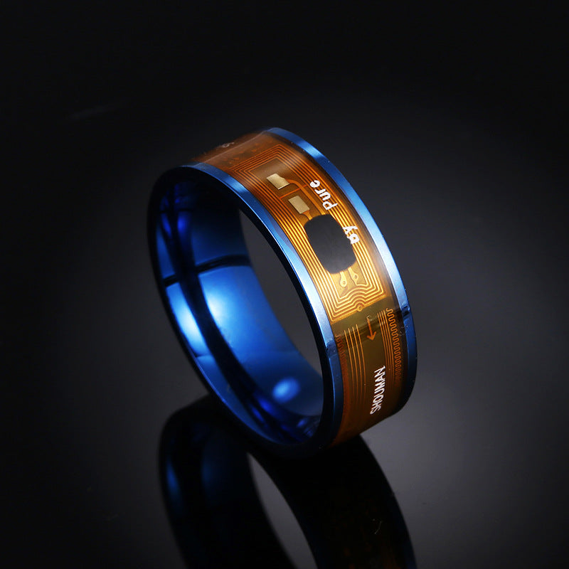 Smart ring with nfc chip