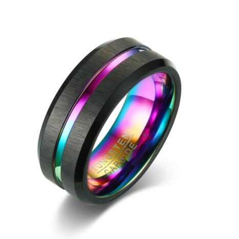 Black Brushed Ring