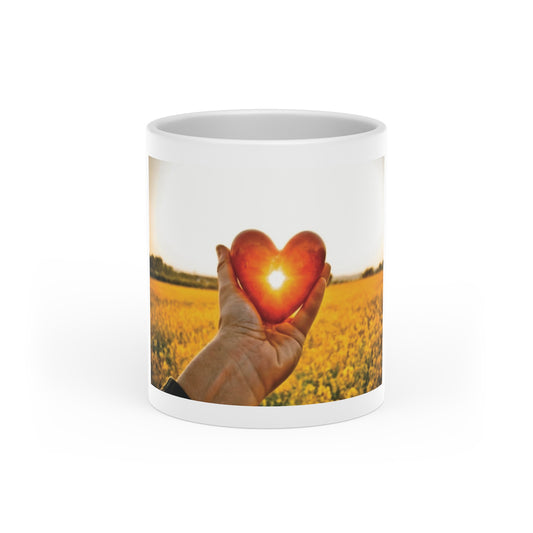 Heart-Shaped Mug