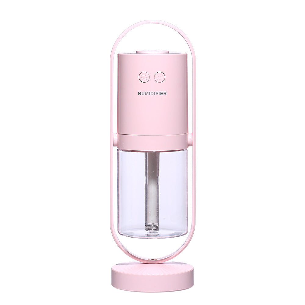 USB Air Humidifier For Home With Projection Night Lights Ultrasonic Air Purifier