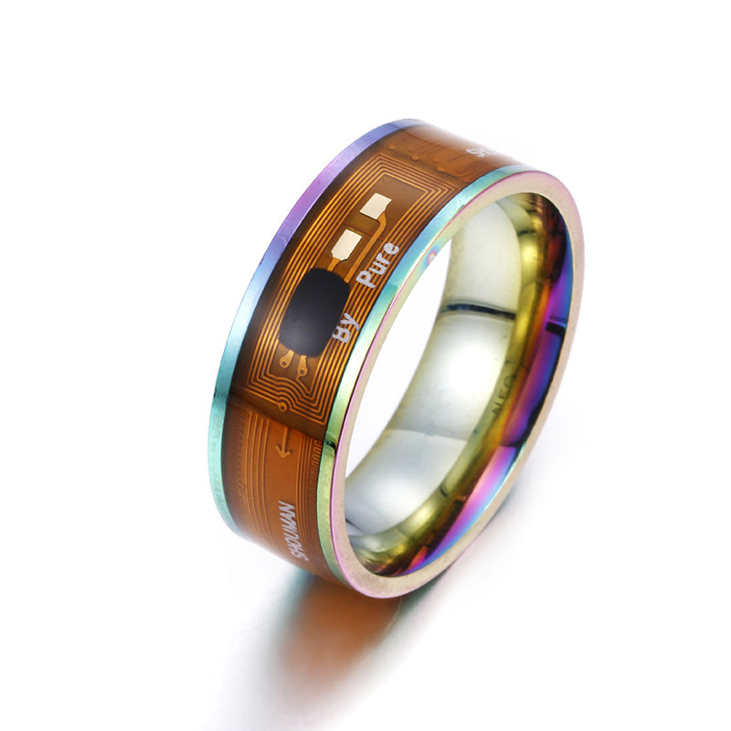 Smart ring with NFC chip