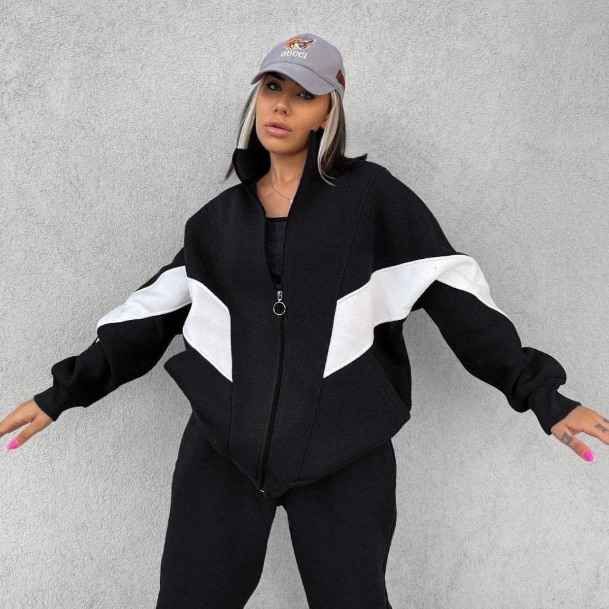 Women's Fashion Casual Long Sleeve Sports Suit