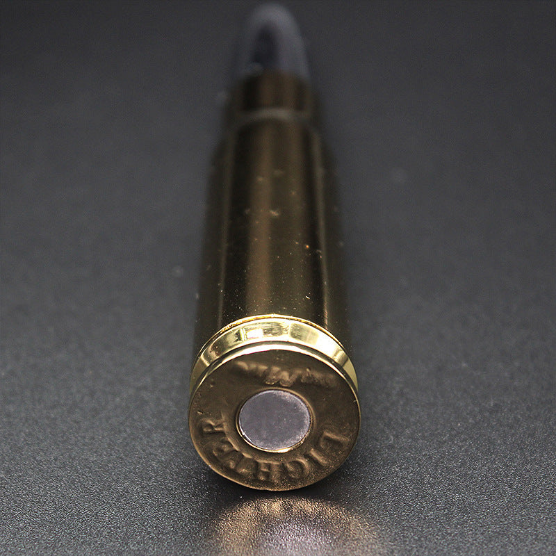 Creative Bullet Lighter Golden Pointed