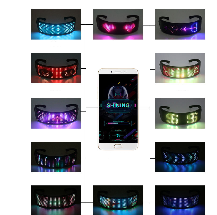 LED party glasses