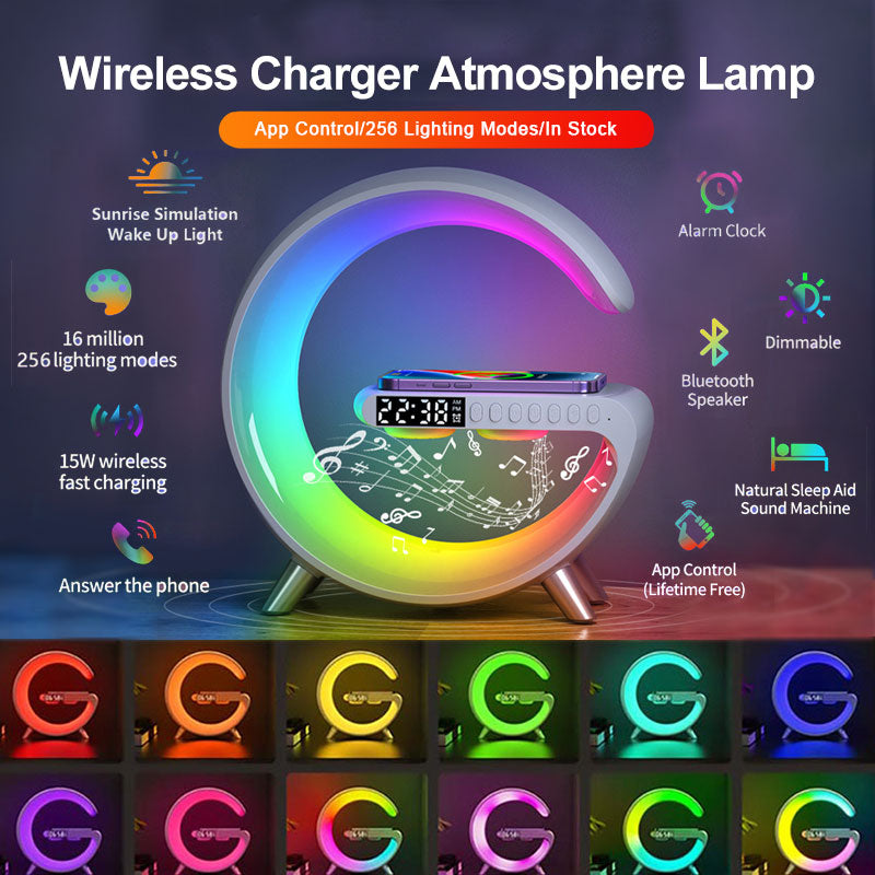 Intelligent LED Lamp Bluetooth Wireless Charger