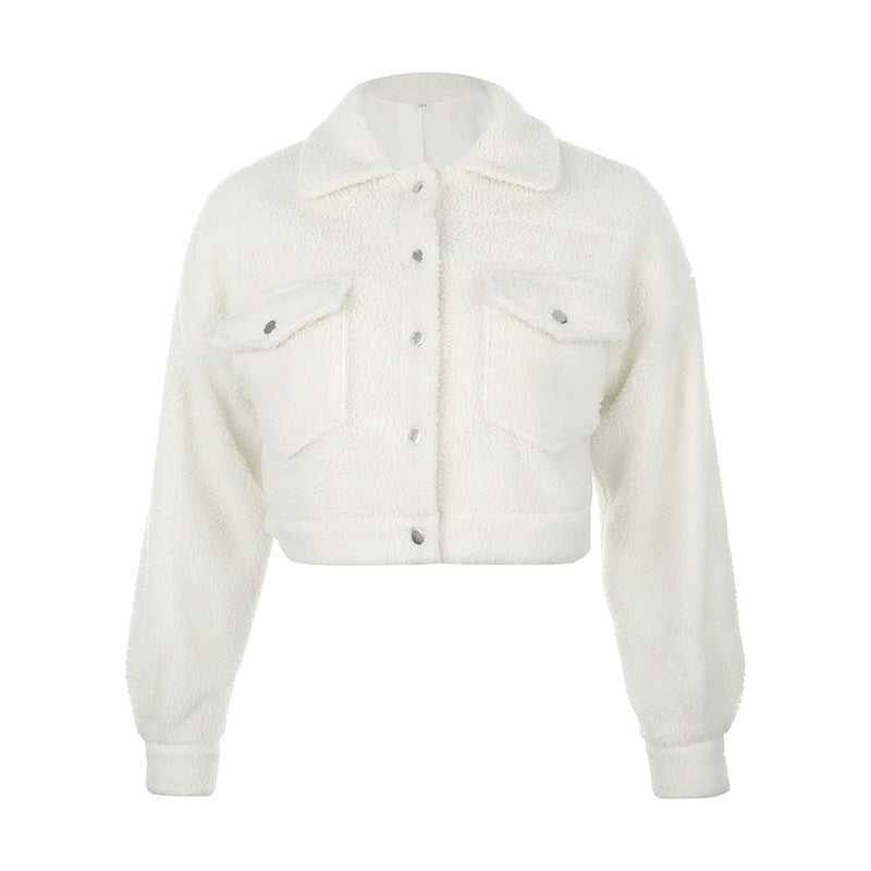 Women's plush jacket