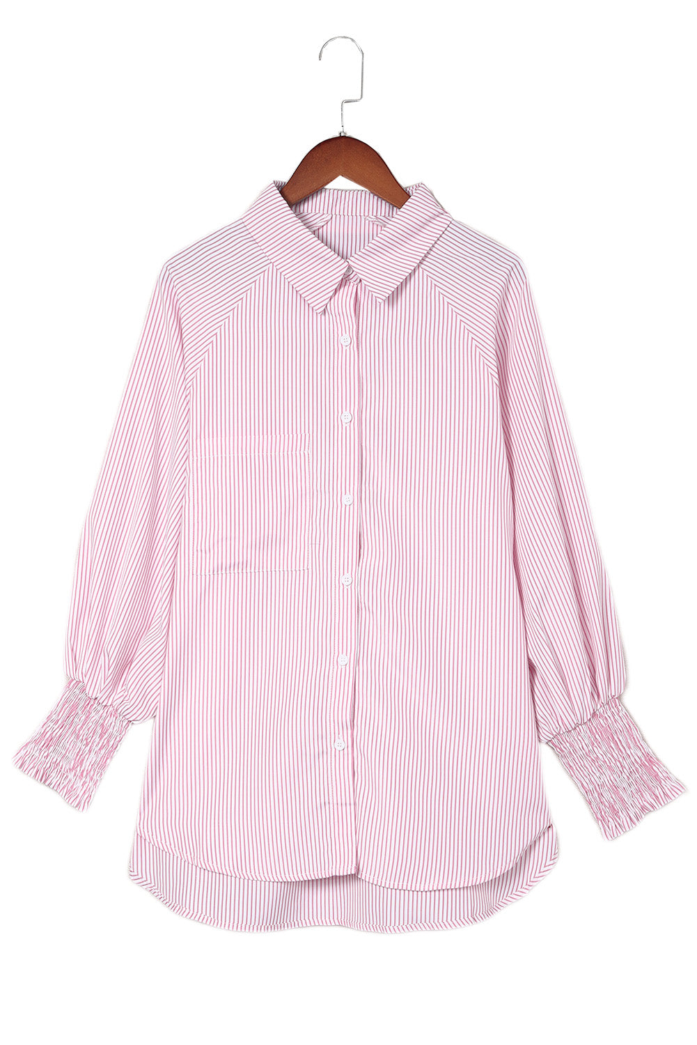 Pink Striped Shirt