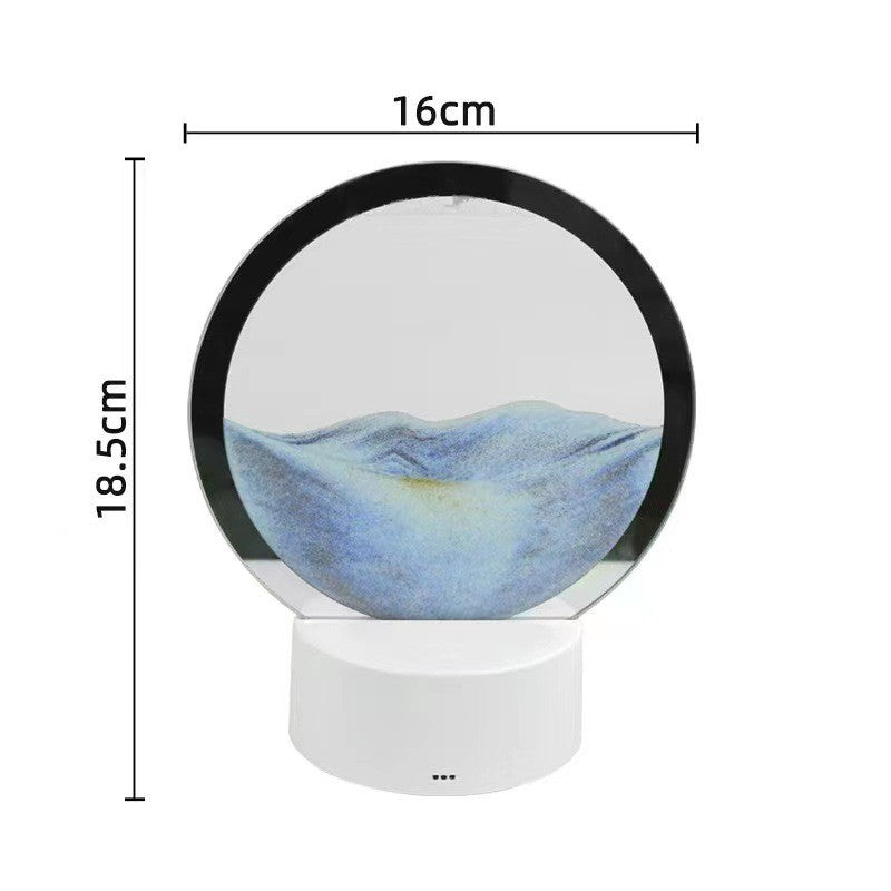 Quicksand Painting Small Night Lamp