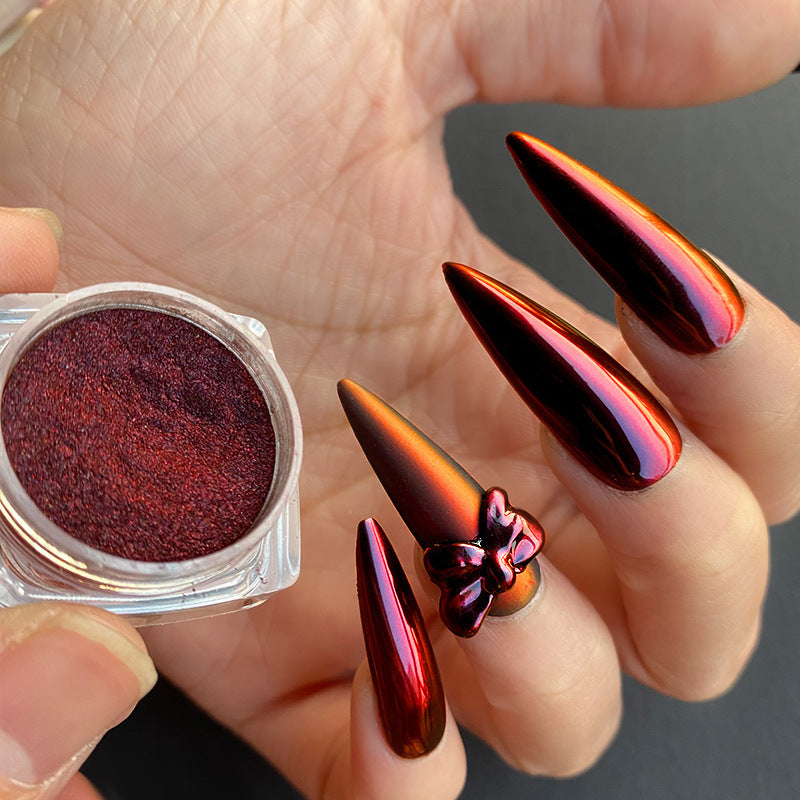 Laser Chameleon Powder Mirror Nail Powder