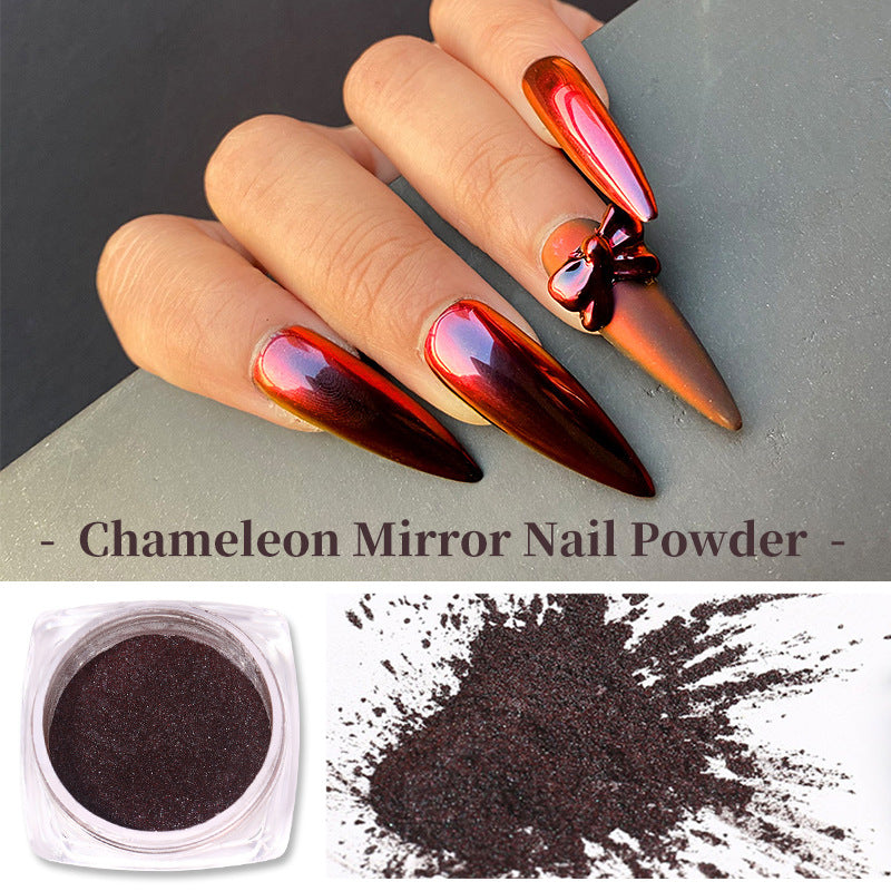 Laser Chameleon Powder Mirror Nail Powder