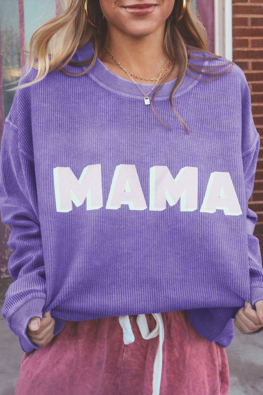 Purple Pullover Sweatshirt