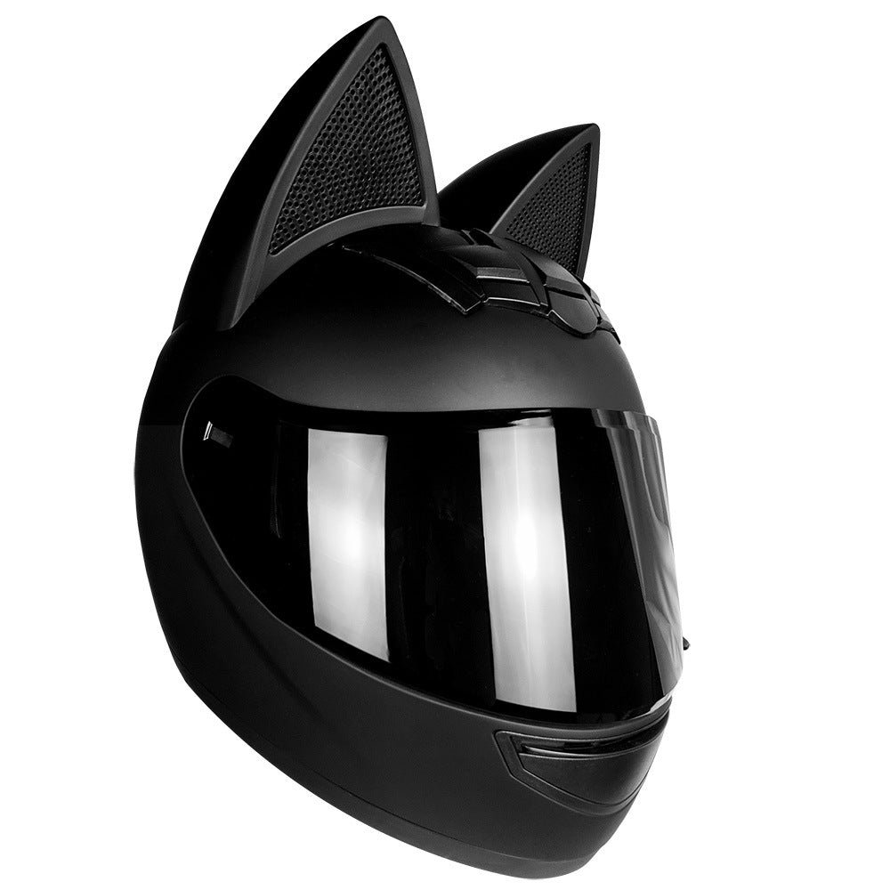 Personalized Cat Ears Electric Motorcycle Helmets