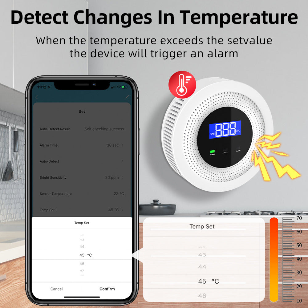 Smart Home WIFI Gas Detector