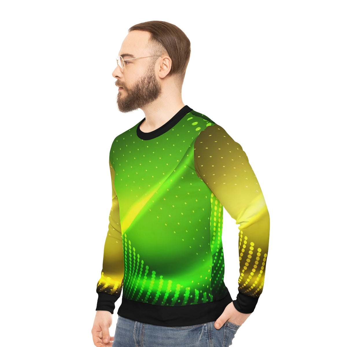 Neon Green/Yellow Sweatshirt