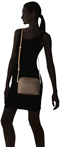 Michael Kors Jet Set Medium Crossbody Leather Handbag