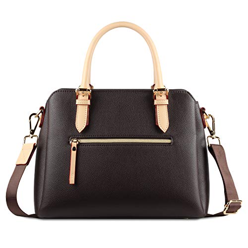 bugatti Ella Handtasche Damen M - Frauen Tasche, Damenhandtasche in braun