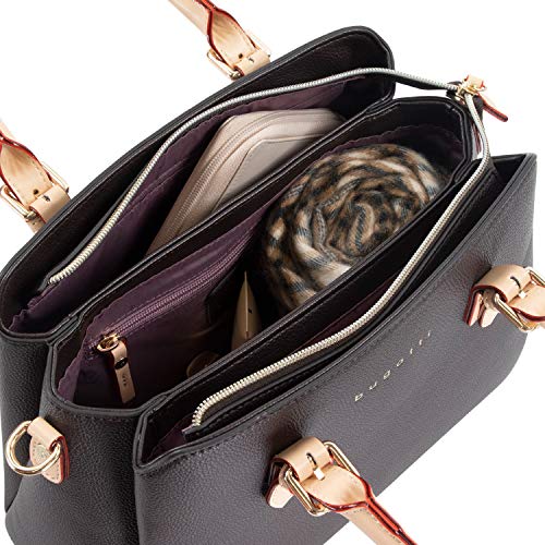 bugatti Ella Handtasche Damen M - Frauen Tasche, Damenhandtasche in braun