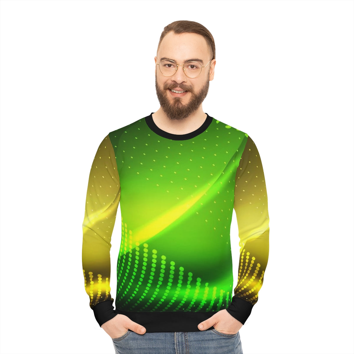 Neon Green/Yellow Sweatshirt