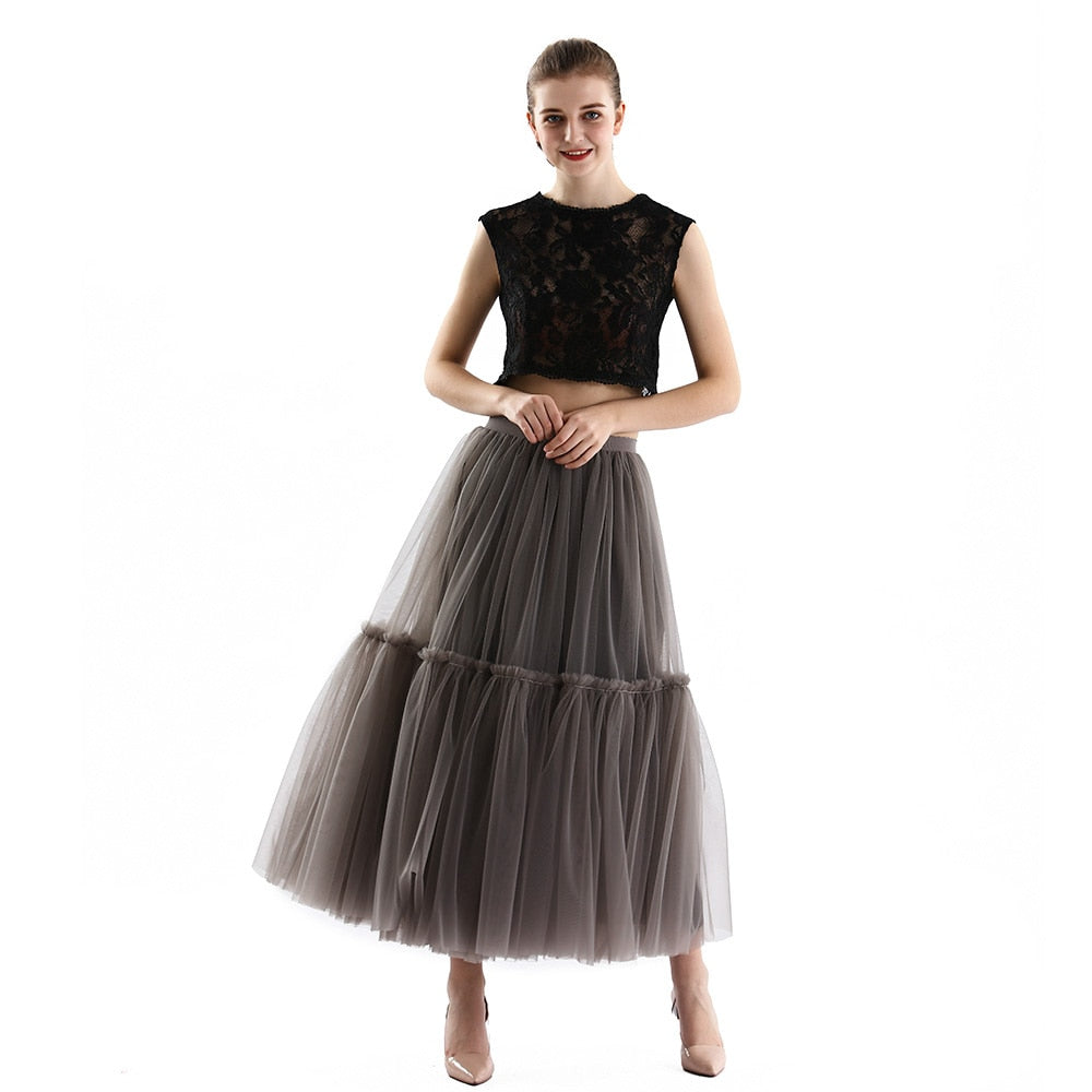 Pink23fashion Retro Tulle Skirts