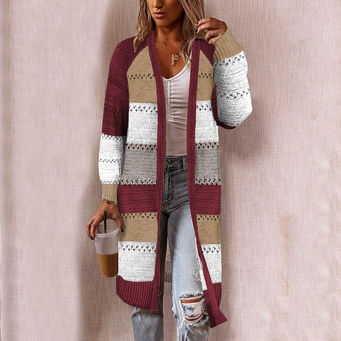 Sweater Long Cardigan