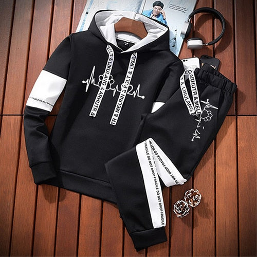 Hoodies Sweatshirt and Pants Set