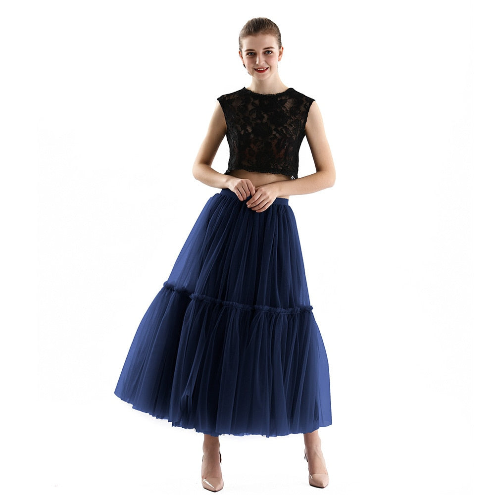 Pink23fashion Retro Tulle Skirts