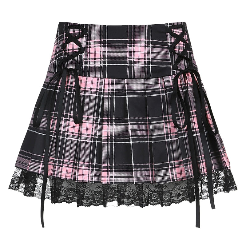 Pink23fashion Stripe Skirt