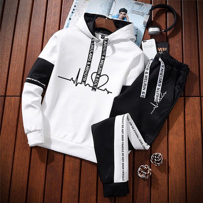 Hoodies Sweatshirt and Pants Set