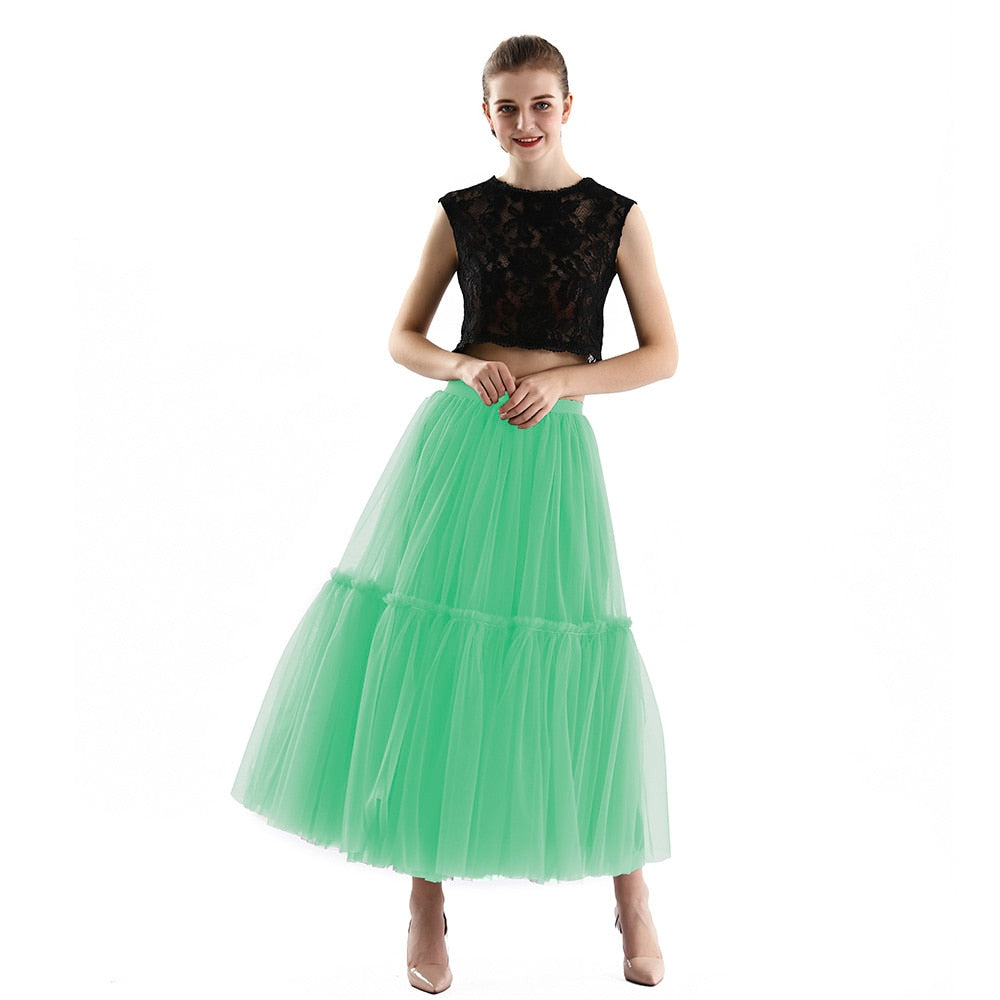 Pink23fashion Retro Tulle Skirts