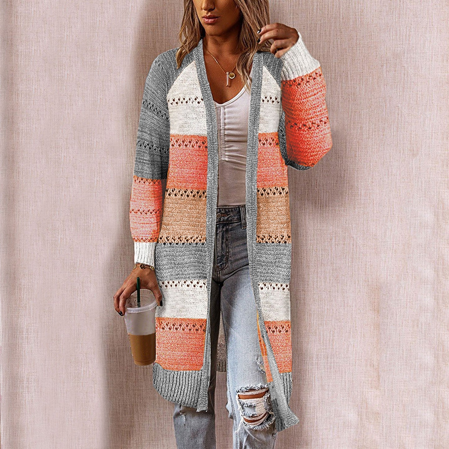 Sweater Long Cardigan