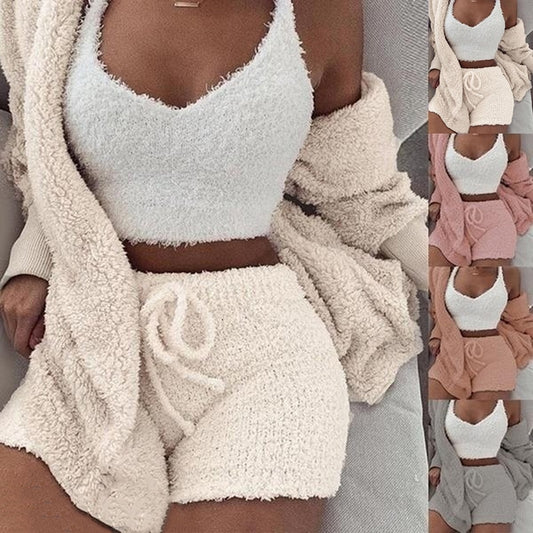 Coat, Shorts and Crop