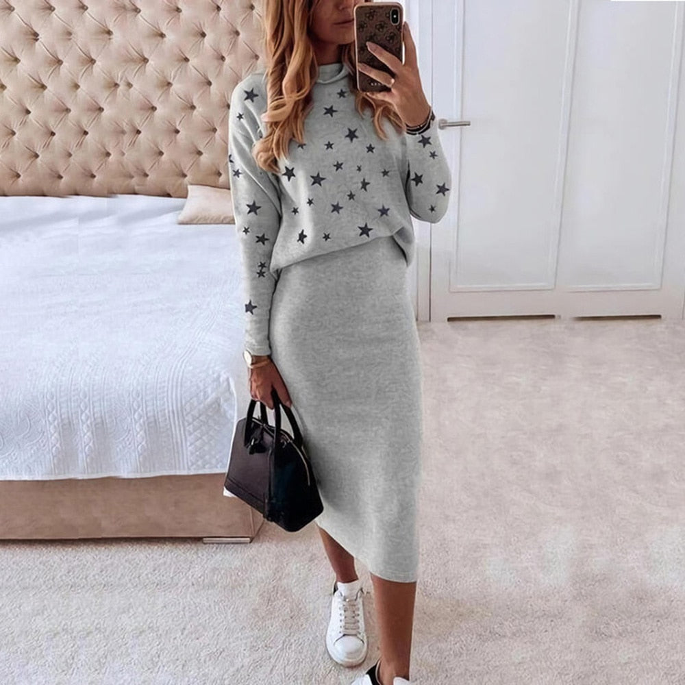 2 Piece Pencil Skirt