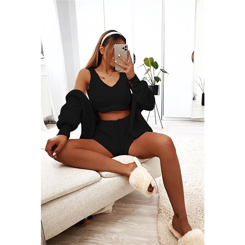 Crop Top 3 Pieces