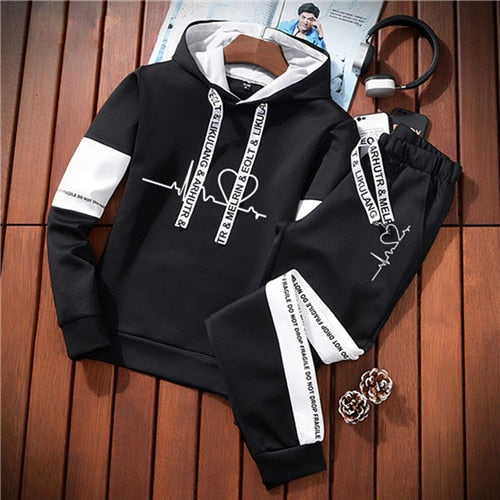 Hoodies Sweatshirt and Pants Set