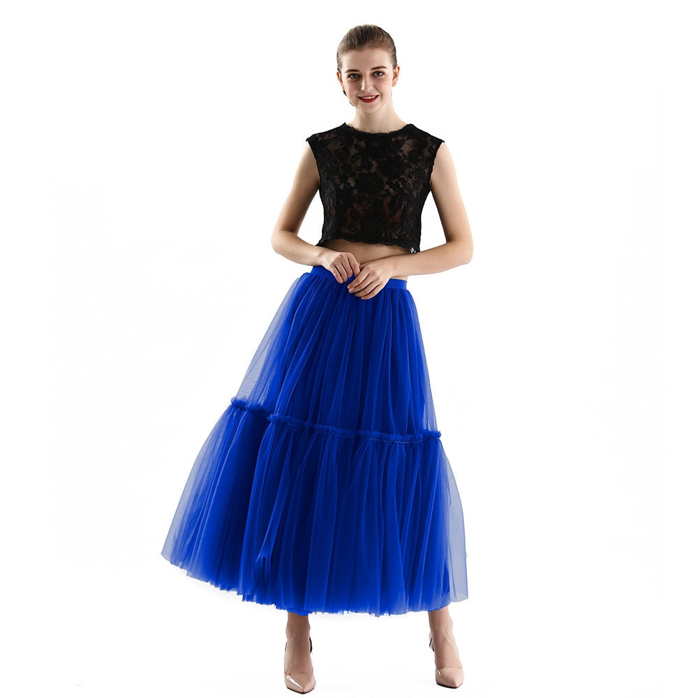 Pink23fashion Retro Tulle Skirts