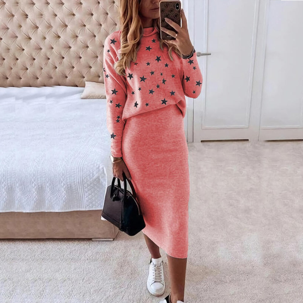 2 Piece Pencil Skirt