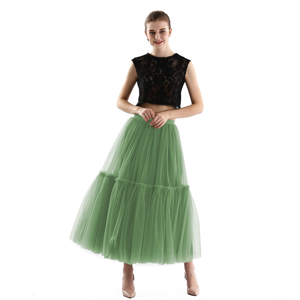 Pink23fashion Retro Tulle Skirts