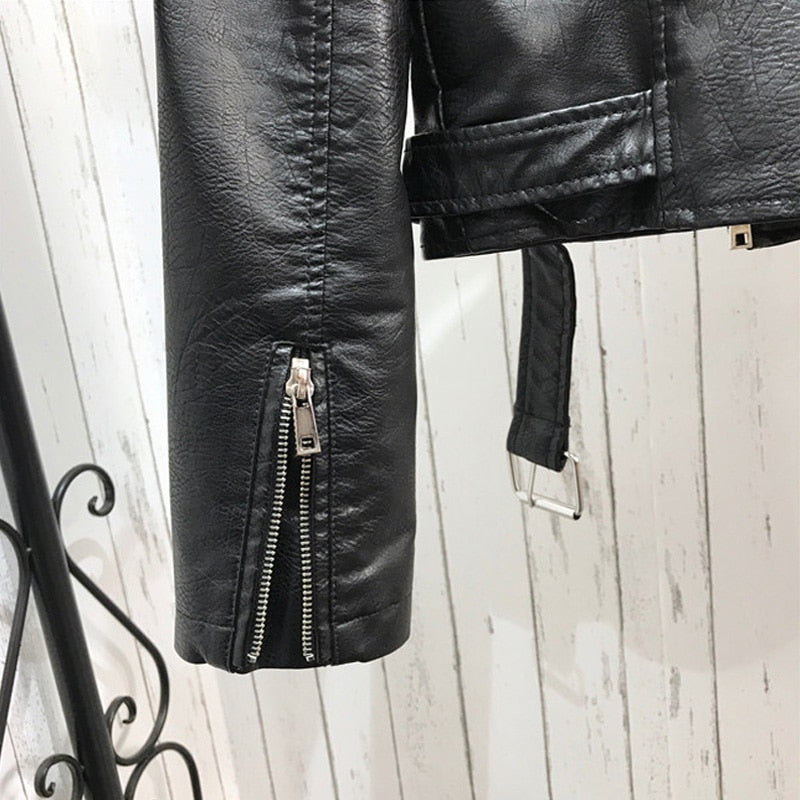 Faux Leather Jacket